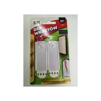 Tapeta Samolepicí hřebík TESA na tapety a omítky 2ks x 1kg, bílý