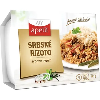 Kniha apetit Rizoto srbské sypané sýrem 480g