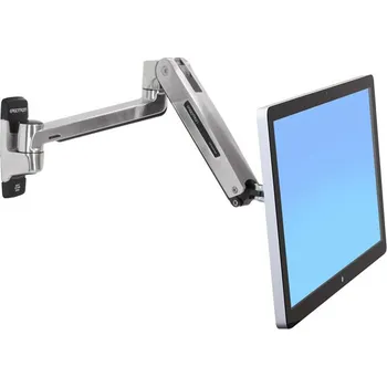 Počítač ERGOTRON LX HD Sit-Stand Wall Mount LCD Arm, Polished, velmi flexibilní rameno na zeď až 49"