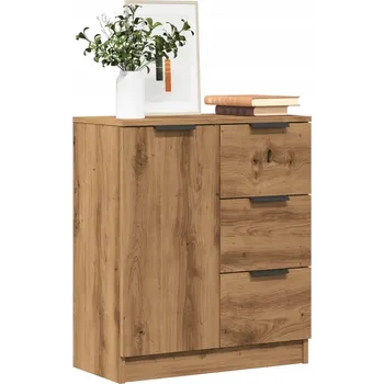 Komoda Komoda, dub artisan, 60x30x70 cm, dřevěný materiál