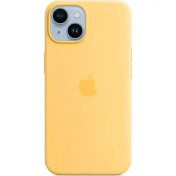 iPhone 14 Silicone Case with MS - Sunglow