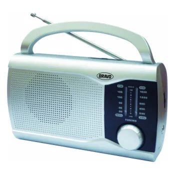 Radiopřijímač RÁDIO ANALOGOVÉ B-6009 ČERNÉ PR-201