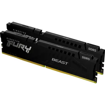 Operační paměť Kingston Fury Beast Black 16 GB DDR5 5200 MHz (KF552C40BBK2-16)