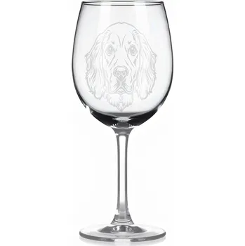 Sklenice Sklenice na víno s gravírovaným motivem – Svatý Usuge španěl – 2