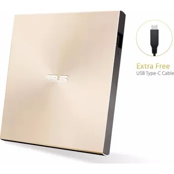 Mechanika ASUS SDRW-08U9M-U zlatá ultraslim DRW USB-C/A