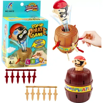 Desková hra Rodinná hra zručnosti Výstřel z pirátské sudové soupravy