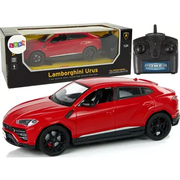 RC model auta RC auto 1:24 LAMBORGHINI Urus červené se světly 2.4 GHz