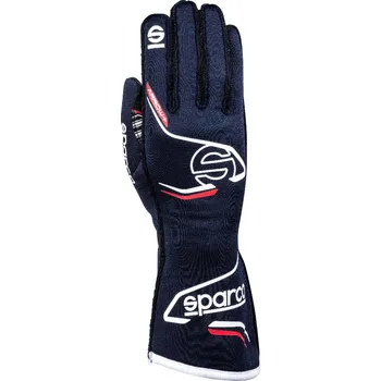 Rukavice Závodní rukavice Sparco Arrow+ s homologací FIA, barva: modro-červená, velikost: 8