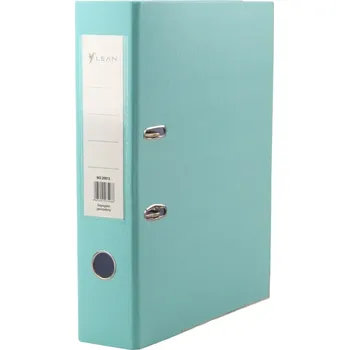 Kancelářský pořadač A4, 8 cm, páka, tyrkysový