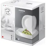 Bormioli Rocco 18 dílná sada talířů Parma Tavola