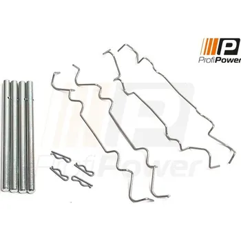 Přislušenství brzdového systému Sada příslušenství obložení kotoučové brzdy ProfiPower 9B1171