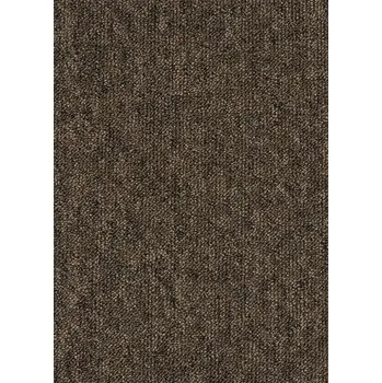 Koberec Breno Metrážový koberec ULTRA 44 - 996 tmavě hnědý, šíře 300 cm