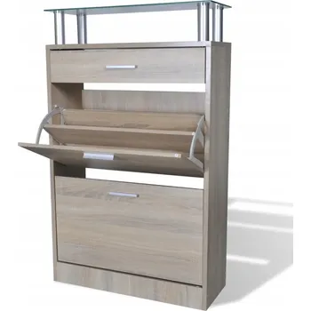 Botník Botník VidaXL 63 x 104 x 24 cm dub přírodní