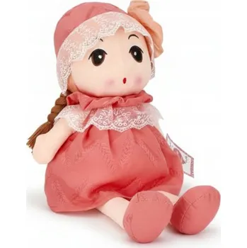 Panenka PANENKA HADROVÁ 42 CM MĚKKÁ PLYŠOVÝ MAZLÍČEK PŘÍTULNÍČEK LALA DLA DZIECI HRAČKA 0+ W.2