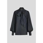 HALENKA KARL LAGERFELD FLUID DENIM BLOUSE DARK BLUE DENIM