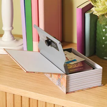 Trezor Bezpečnostní schránka Kniha bezbarvá