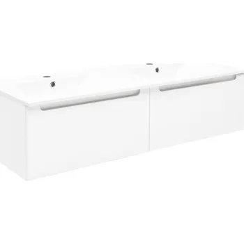 Nábytek Naturel Koupelnová sestava 2x zásuvka 60cm +dvojumyvadlo 120 cm STILLAD2K06007U1