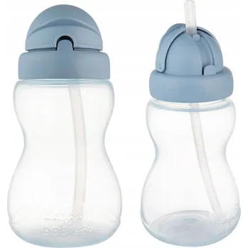Kojenecká láhev Canpol babies Lahev Na Pití se skládací trubičkou 270 ml modrá