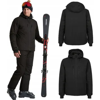 Pánská lyžařská bunda KADVA Edge X Jacket černá XXL
