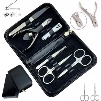 Sada na nehty pro muže Kleště Nůžky Příslušenství Praktická manikúra