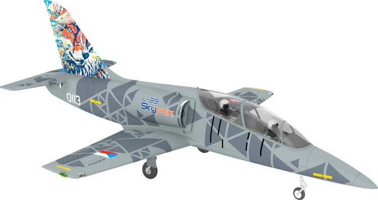 KAVAN L-39 Skyfox 1088mm ARF - šedá Kavan - RC_317122