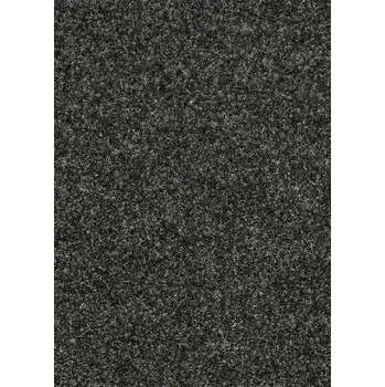 Koberec Breno Metrážový koberec ZENITH 18 tmavě šedý, šíře 200 cm, Vícebarevné/Černá
