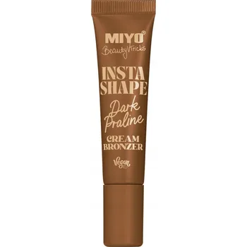 Bronzer Tekutý bronzer Miyo Insta Shape Dark Praline, saténový finiš, 0,02 g