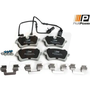 Brzdová destička Sada brzdových destiček, kotoučová brzda ProfiPower 1B2158