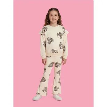 Dívčí mikina Sinsay - Mikina s kulatým výstřihem - vícebarevná - 356DN-MLC - 356DN-MLC-140