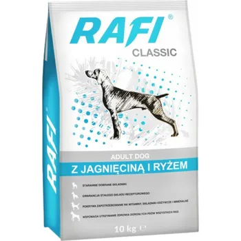 Krmivo pro psa Suché krmivo Rafi jehněčí s rýží 10 kg pro dospělé psy