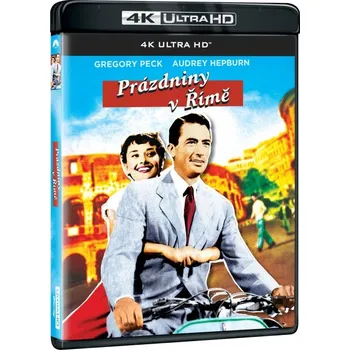 Blu-ray film Prázdniny v Římě (1953) Blu-ray UHD 4K