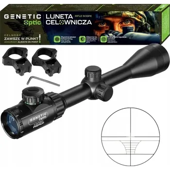 Dalekohled Zaměřovací dalekohled Hurtnet 3-9x50 EG Mil Dot