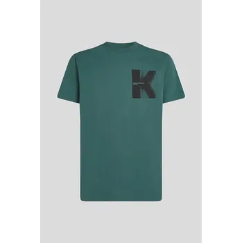 Pánské tričko TRIČKO KARL LAGERFELD JEANS KLJ REG SS K LOGO TEE BALSAM