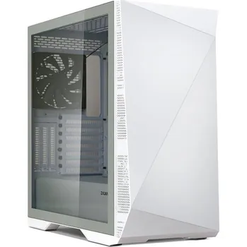PC skříň ZALMAN Z9 Iceberg bílá Skříň, Middle tower, bez zdroje, ATX, 2x 140mm ventilátor, temperované sklo, 2x USB 3.0, 2x USB 2.0, 1x US