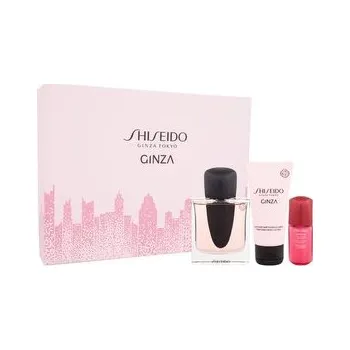 Kosmetika Shiseido Ginza parfémovaná voda 50 ml + parfémované tělové mléko 50 ml + pleťové sérum Ultimune 10 ml