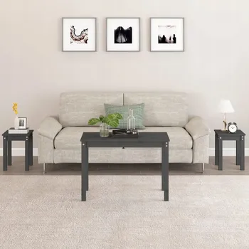 Konferenční stolek Obdélníkový stolek VidaXL 30 x 40 x 55 cm, šedý