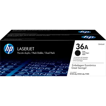 HP 36A Black LJ Toner Cart, CB436A (2,000 pages)