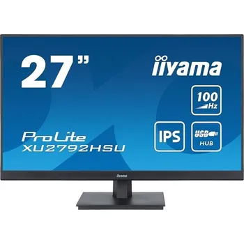 Monitor iiyama ProLite XU2792HSU-B6 - LED monitor - 27" - 1920 x 1080 Full HD (1080p) @ 100 Hz - IPS - 250 cd/m2 - 1300:1 - 0.4 ms - HDMI