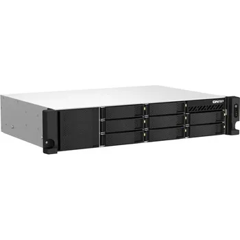 Ukládání dat QNAP TS-864eU-RP-4G (4core 2,9GHz, 4GB RAM, 8xSATA, 2x2,5GbE, 1xPCIe, 1xHDMI, 2xzdroj, malá hloubka)