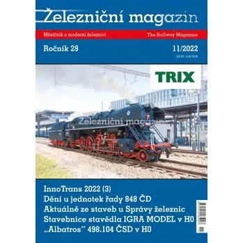 Modelová železnice Železniční magazín 11/2022