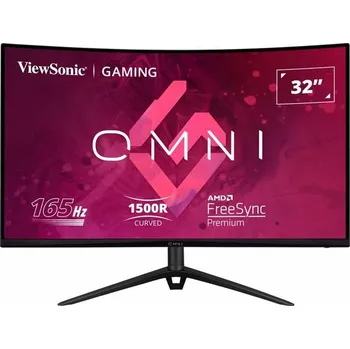 Monitor ViewSonic VX3218-PC-MHDJ / 32" prohnutý / VA / 16:9 / 1920x1080 / 165Hz/ 1ms/ 300cd/m2 / 2xHDMI / DP / Repro