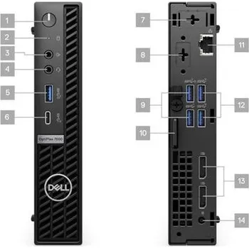 Stolní počítač DELL OptiPlex MFF 7000/i7-12700T/16GB/512GB SSD/W11P/WiFi/vPRO/3Y PS NBD