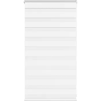 Roleta Zebra roleta bílá 80x100 cm šířka látky 75,9 cm polyester