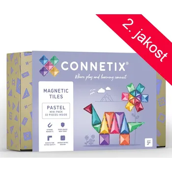 Stavebnice 2.JAKOST CONNETIX Pastel Mini Pack 31 dílů
