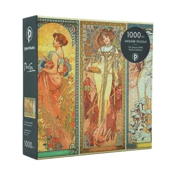 Puzzle SEASONS 1900 1000PC JIGSAW PUZZLE MUCHA (PAPERBLANKS)(Puzzle)