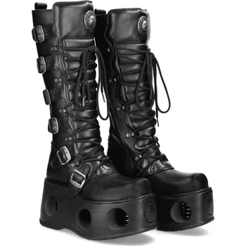 Pánská zimní obuv boty kožené dámské - 272-S2 - NEW ROCK - M.272-S2 - 41