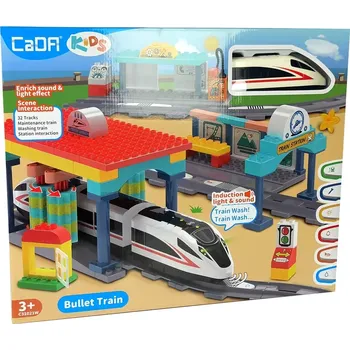 ostatní stavebnice Double E CaDa 9197 Nádraží 108 ks