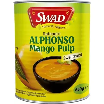 Omáčka SWAD Mangové pyré Alphonso slazené 850 g