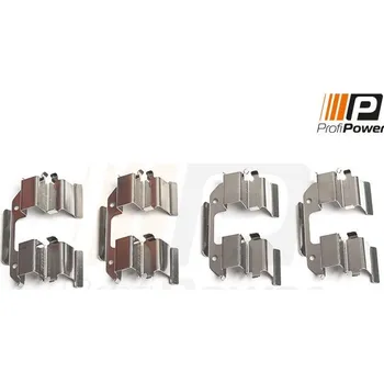 Přislušenství brzdového systému Sada příslušenství obložení kotoučové brzdy ProfiPower 9B1149