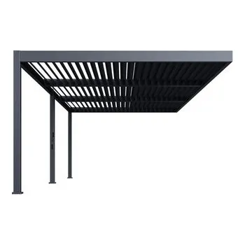 Pergola Rojaplast Bioklimatická pergola INTRO DUO 8x4 m, hliník - do stěny